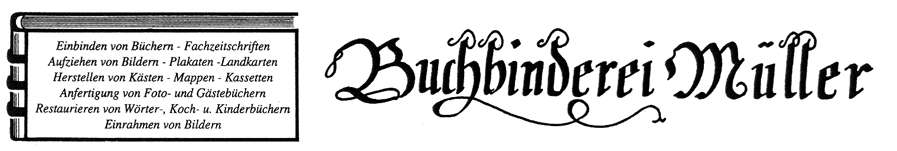 Buchrestaurierungen